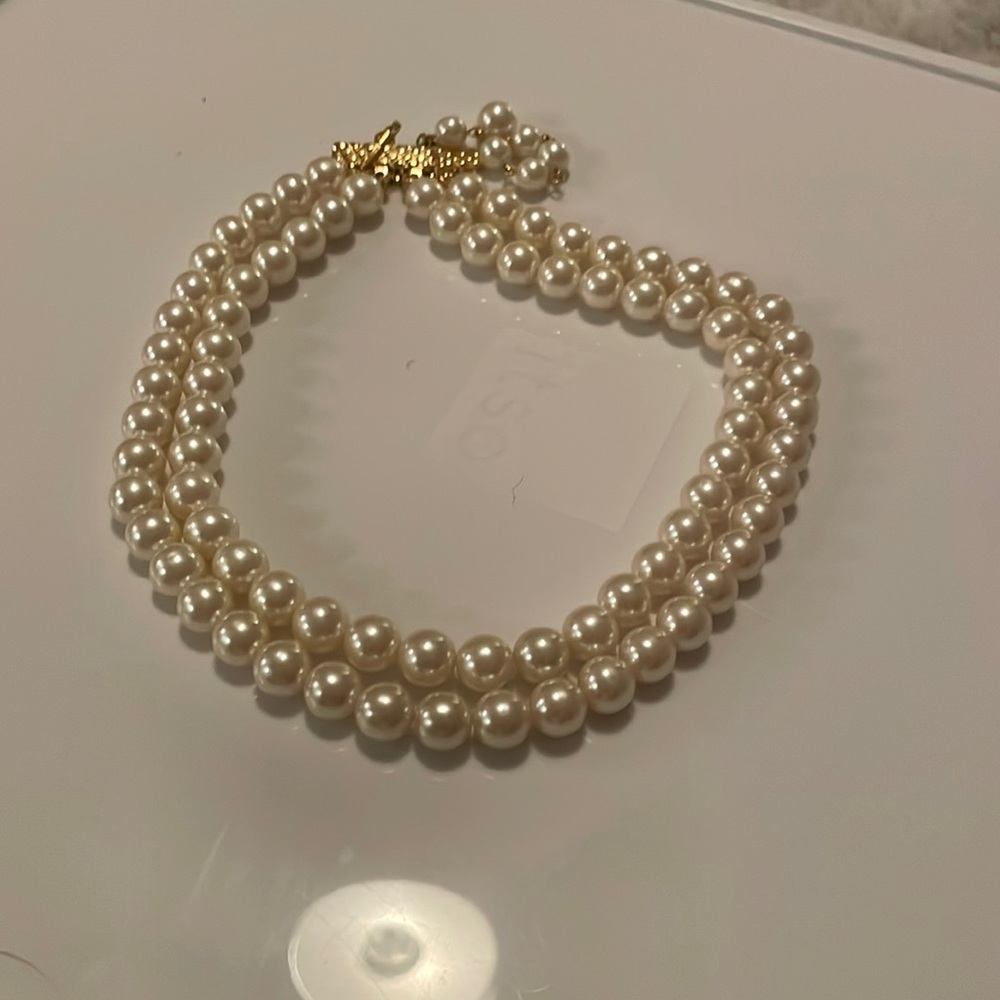 Faux Pearl Necklace
